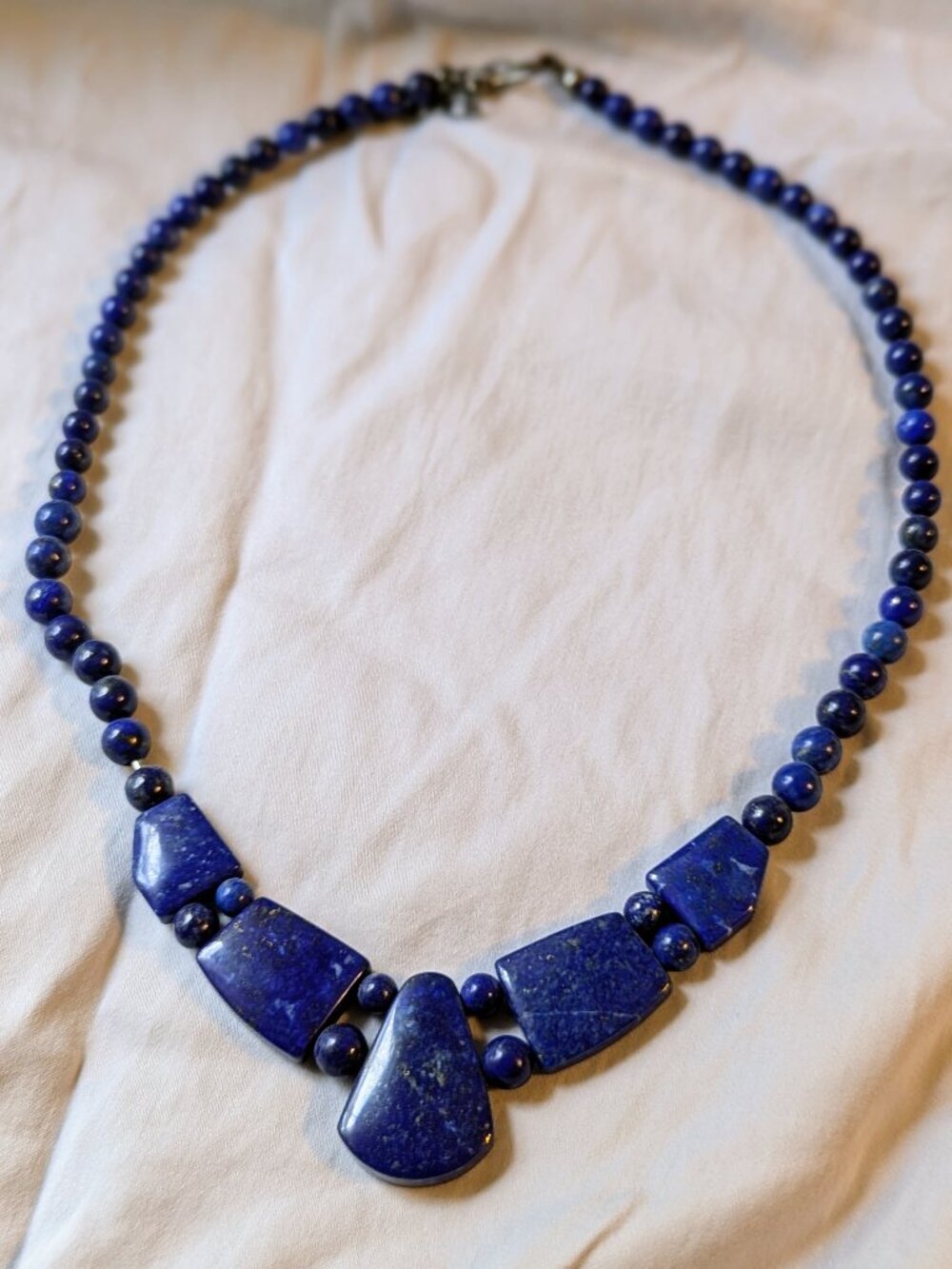 Jay King Mine Finds Blue Necklace